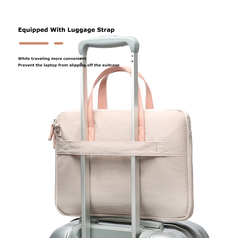 Evertoner Túi Đeo Chéo Siêu Mỏng Đựng Laptop Macbook 14 Inches 15.6-Inch