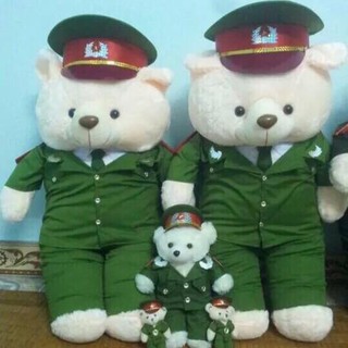 GẤU CÔNG AN 70 CM