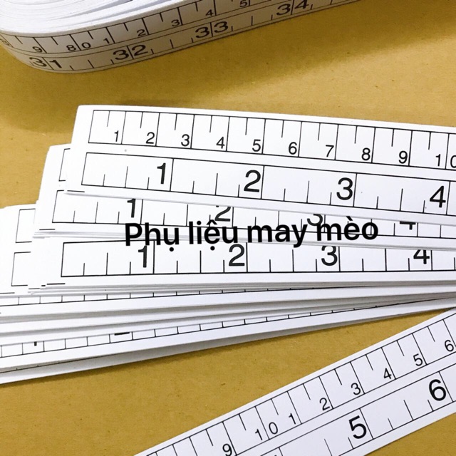 Thước dán bàn máy may