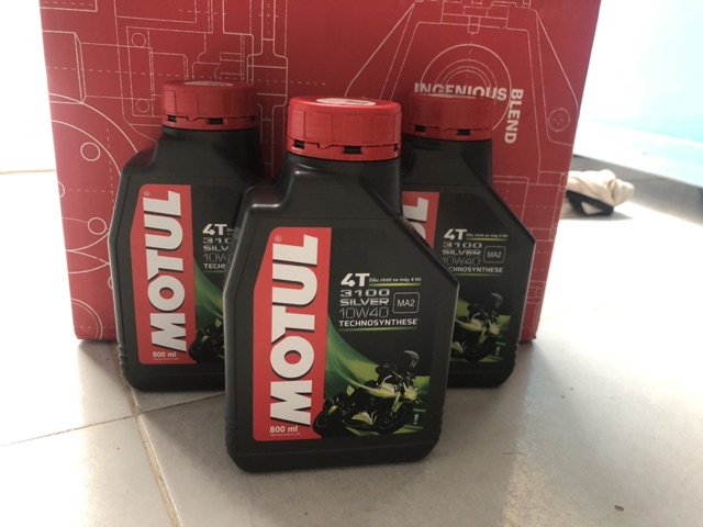 Nhớt motul silver chính hãng