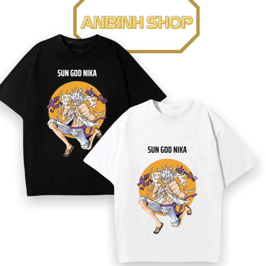 Áo thun Luffy Gear 5 One Piece Đảo Hải Tặc siêu chất Unisex