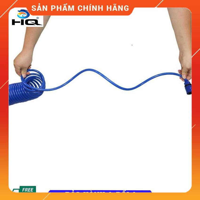 Bộ vòi xịt nước tưới cây đa năng 8 chế độ kèm dây tưới dạng lò xo co dãn 815814 loại 10m