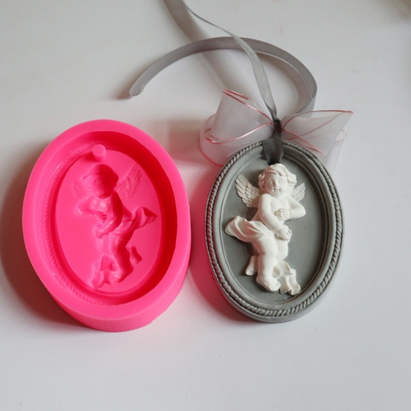 1 Khuôn Làm Kẹo Đường 3d Hình Thiên Thần