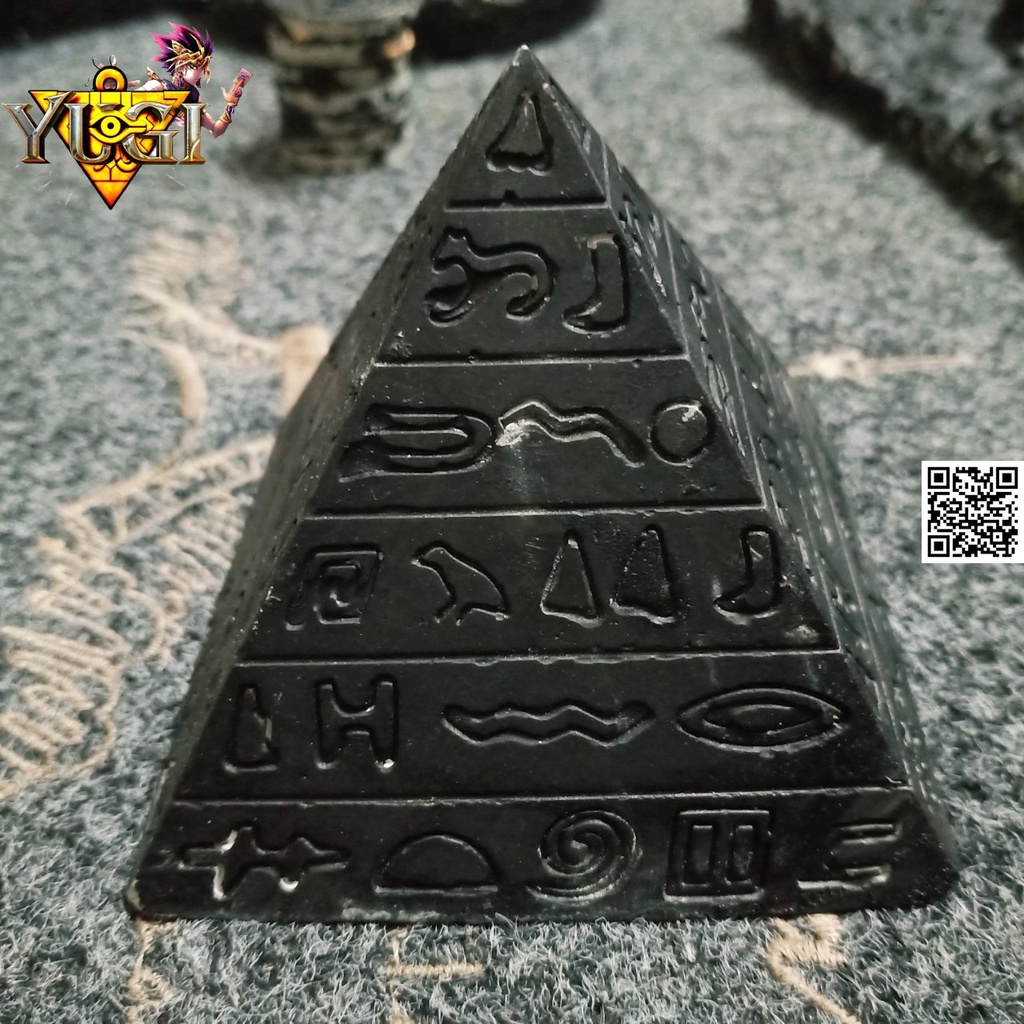 Mô hình tháp ai cập cổ đại Millennium Puzzle hoạt hình nhật Yugioh Vua trò chơi ngàn năm hắc ám 1808