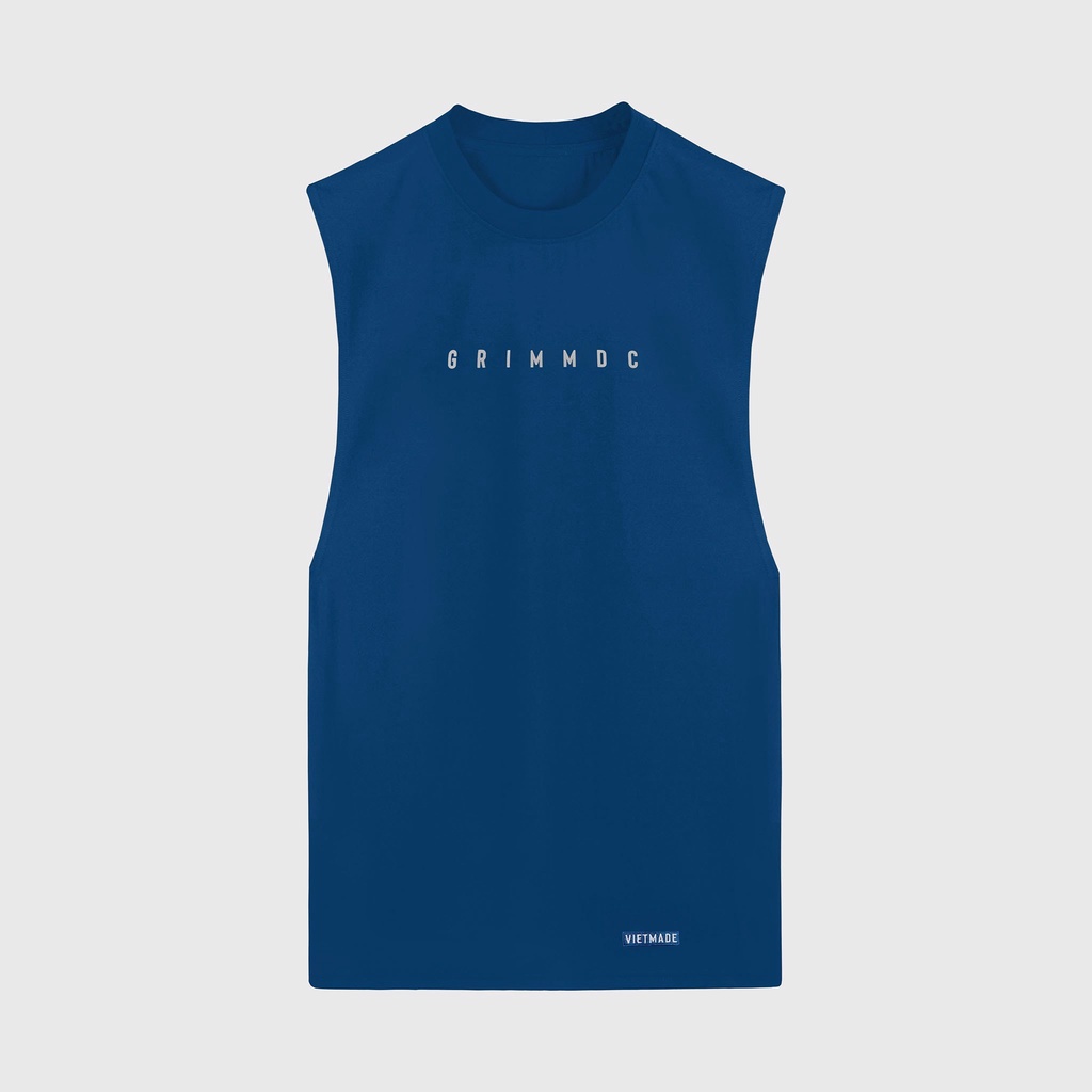 Grimm DC Áo essential tank top // Indigo Peony