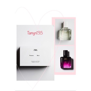 SET NƯỚC HOA ZARA FEMME VÀ NUIT 100ML/CHAI