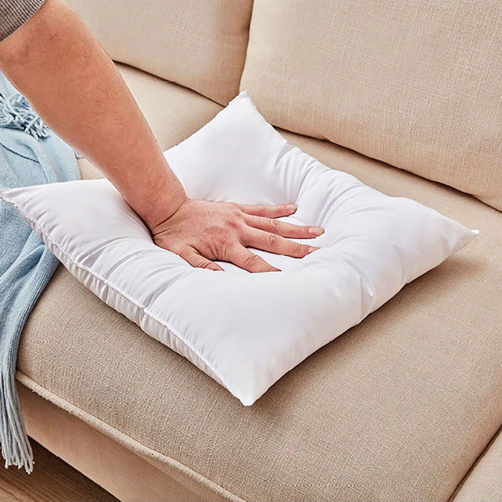 Gối cotton không dệt mềm mại màu trơn dùng trang trí