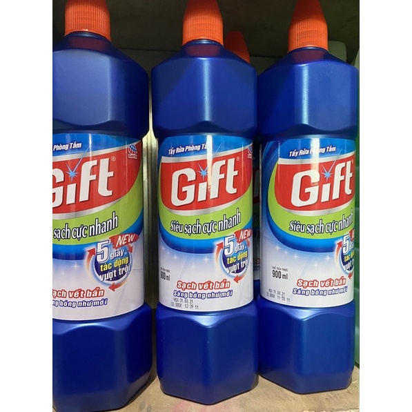 Nước tẩy bồn cầu toilet Gift 900ml