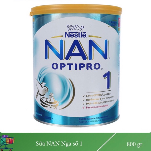 Sữa Nan Nga số 1 800g