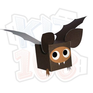Mô hình giấy Lễ hội Halloween con dơi Bat