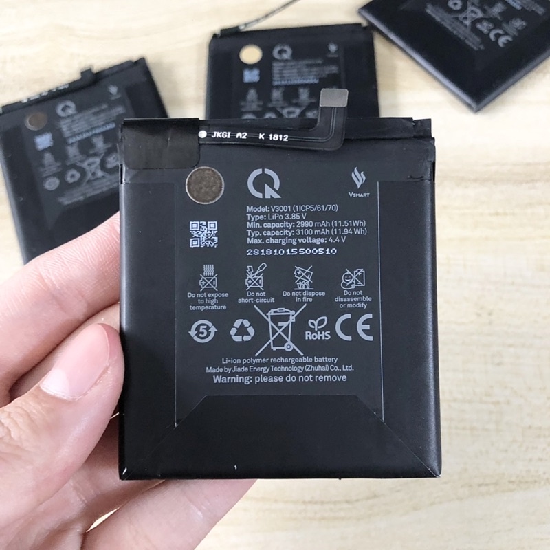 Pin Vsmat Active 1 (V3001 ) Zin Hàng Cao Cấp.