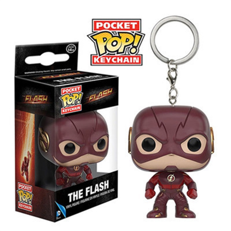 Funko POP Móc Khóa PVC Hình Siêu Anh Hùng