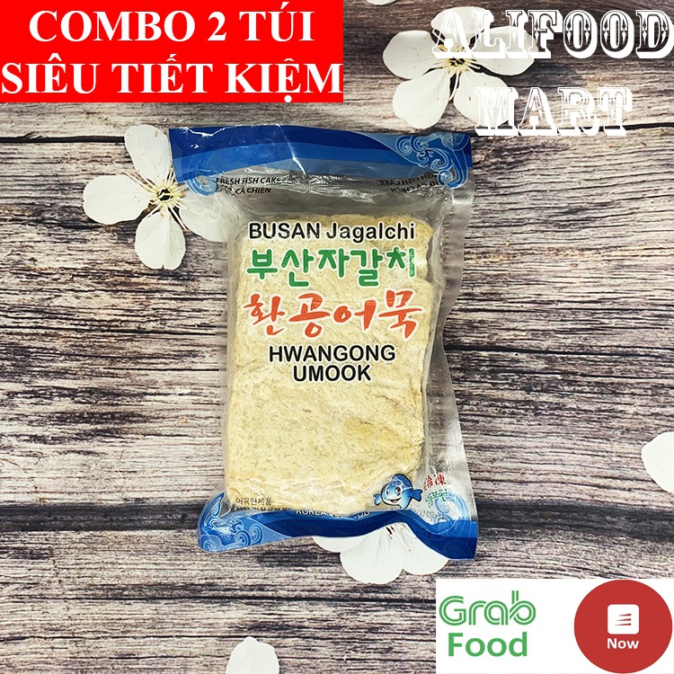 Combo 2 túi chả cá Hàn Quốc 450gr chỉ ship ở Hà Nội (alifoodmart)