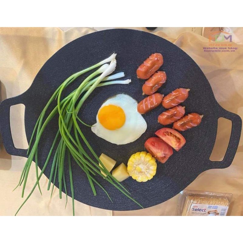 Chảo đá nướng BBQ ngòai trời,,,