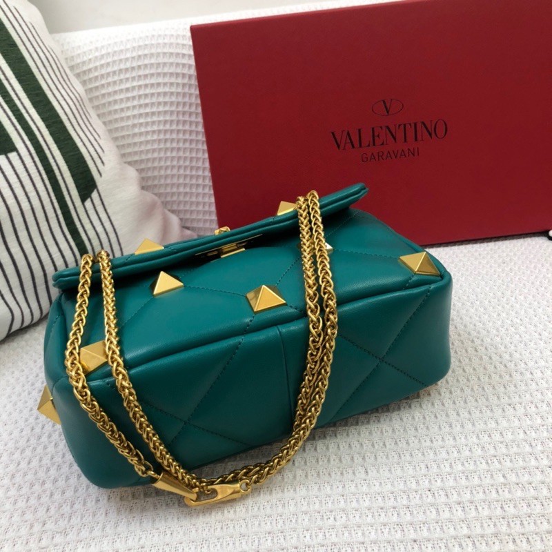 Túi xách nữ Valentino garavani roman stud da thật cao cấp nhiều màu