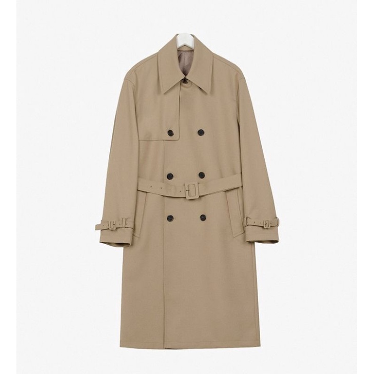 Áo Khoác Măng Tô Dáng Dài Cao Cấp Basic Cho Nam