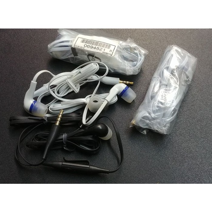 Tai nghe Nokia WH-205 3.5mm mạ vàng CHÍNH HÃNG