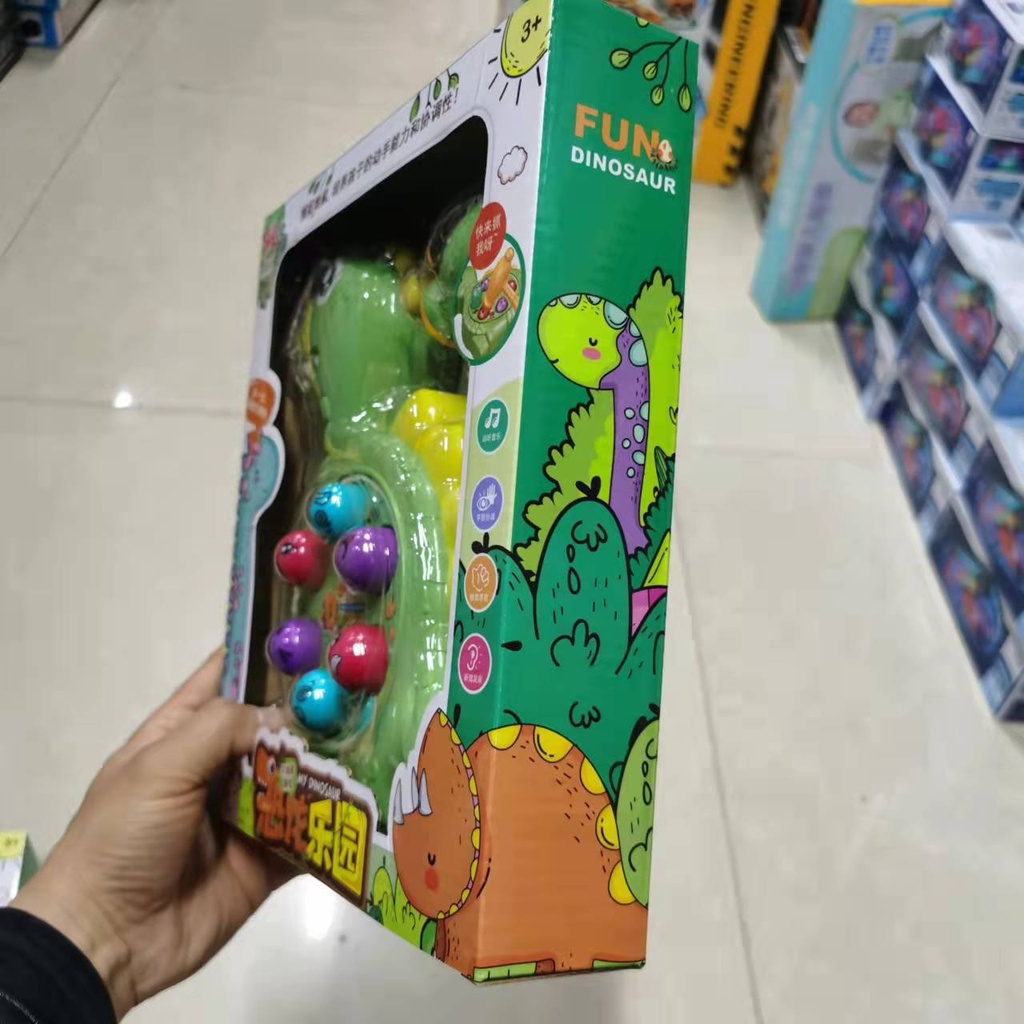 Đồ Chơi Đập Chuột Chú Khủng Long Phát Nhạc Giúp Phát Triển Khả Năng Phản Xạ Cho Bé