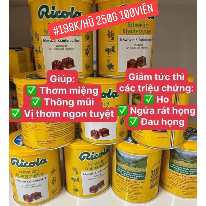 Kẹo Ngậm Ho Ricola