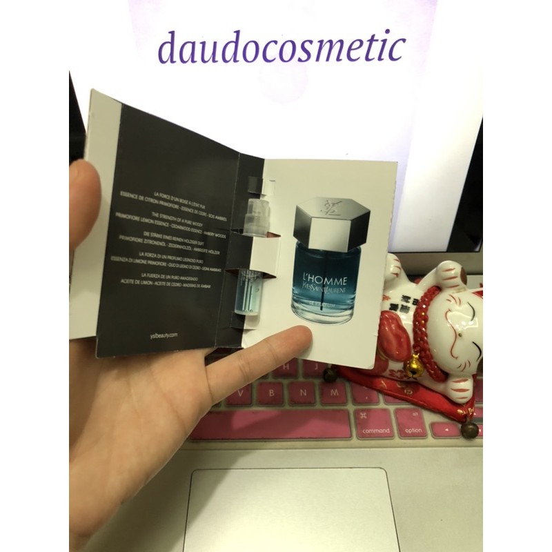 [ vial ] Nước hoa Yves Saint Laurent L'Homme YSL L'Homme Le Parfum - EDT 1.2ml | BigBuy360 - bigbuy360.vn