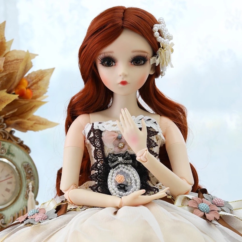 Búp Bê Công Chúa Doris FU Siêu Đẹp - Thay Được Mắt và Tóc - Giá Sỉ