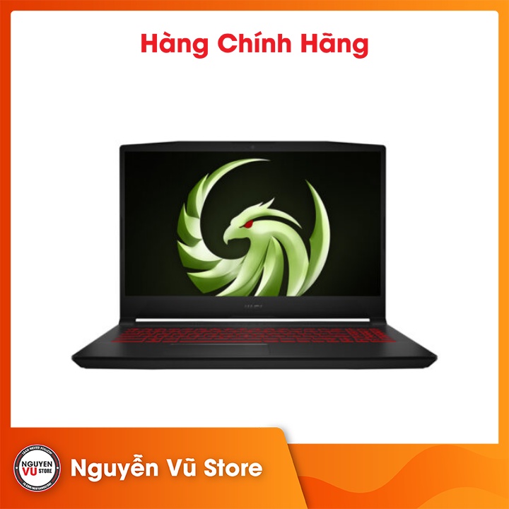 Laptop MSI Bravo 15 B5DD R5 5600H/8GB/512GB/4GB RX5500M/15.6&quot;F/Balo/Chuột/Win11/(279VN)/Đen - Hàng chính hãng