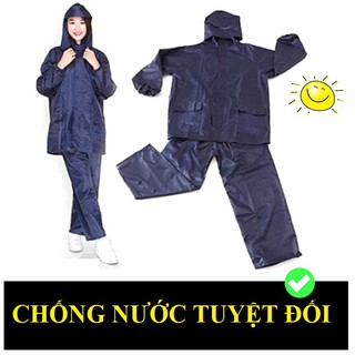 Bộ áo mưa CHỐNG NƯỚC TUYỆT ĐỐI thách thức GIÔNG BÃO