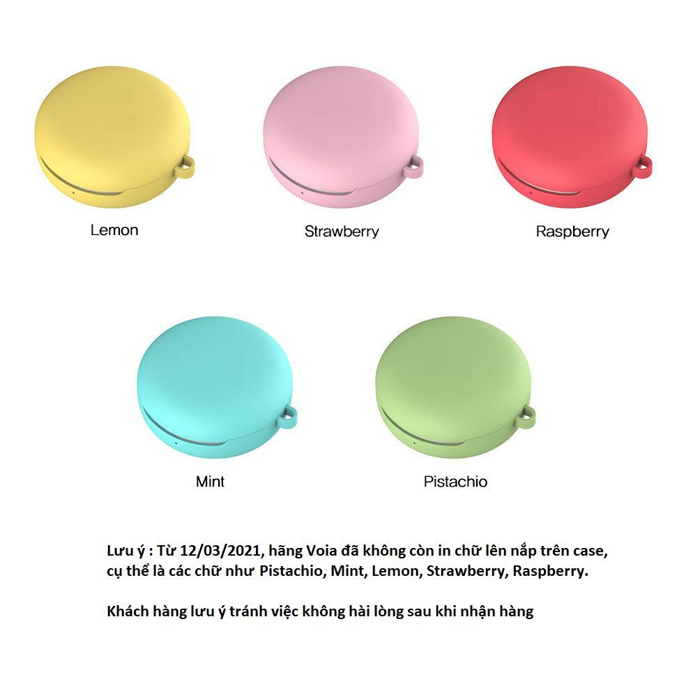 Case ốp bảo vệ Tai Nghe LG Tone Free Fn7 / Fn6 / Fn4 - Macarons Hãng Voia