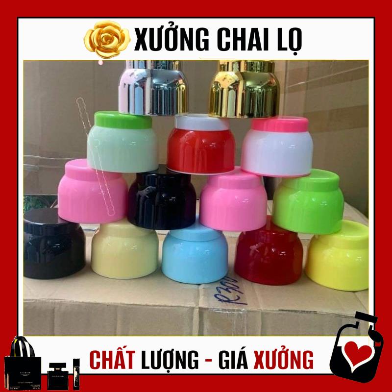 [TOP GIÁ RẺ] Hũ bầu đựng kem body 120g chiết mỹ phẩm , phụ kiện du lịch