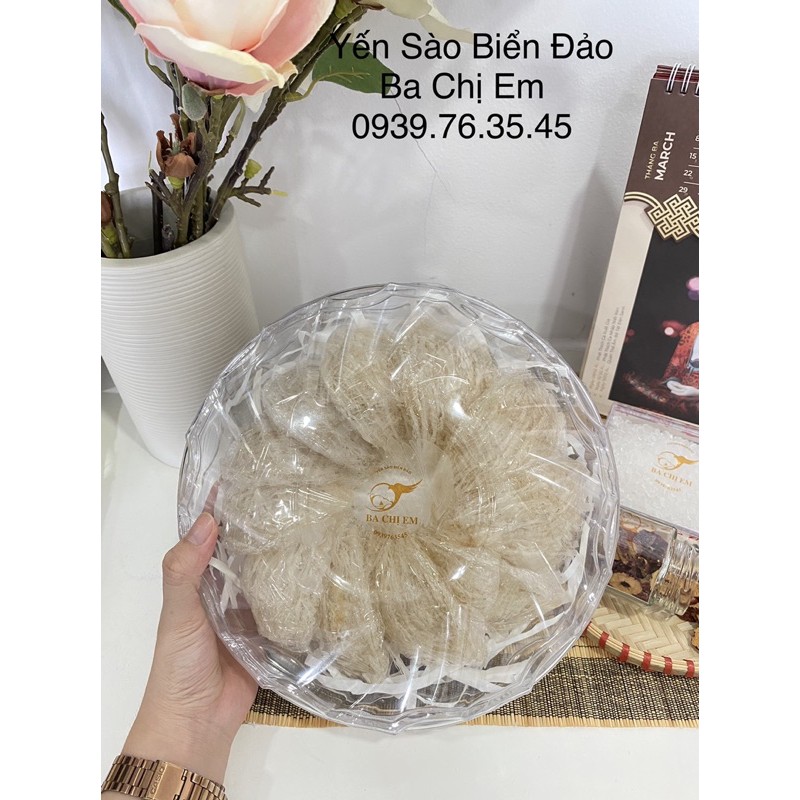 Yến sào tinh chế thượng hạng 50g+100g+ quà tăjng (yến sào biển đảo ba chị em)