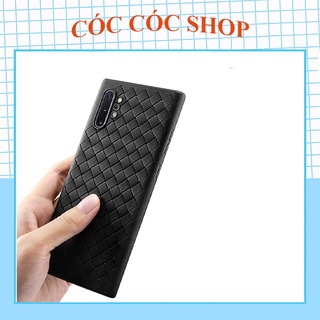 Ốp lưng Samsung Note 8 Note 9 Note10 Note 10 Lite Note10+ Note 20 Note 20 Ultra mềm dẻo kiểu dêt gợn sóng