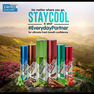 Stay Cool chai xịt thơm miệng đến từ Anh Quốc (Hàng chính hảng)