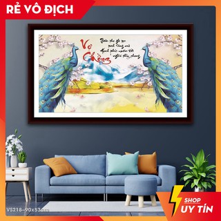 [⚡HOT SALE⚡] Tranh đính đá venus  Vợ Chồng VS218 kích thước 90x53cm