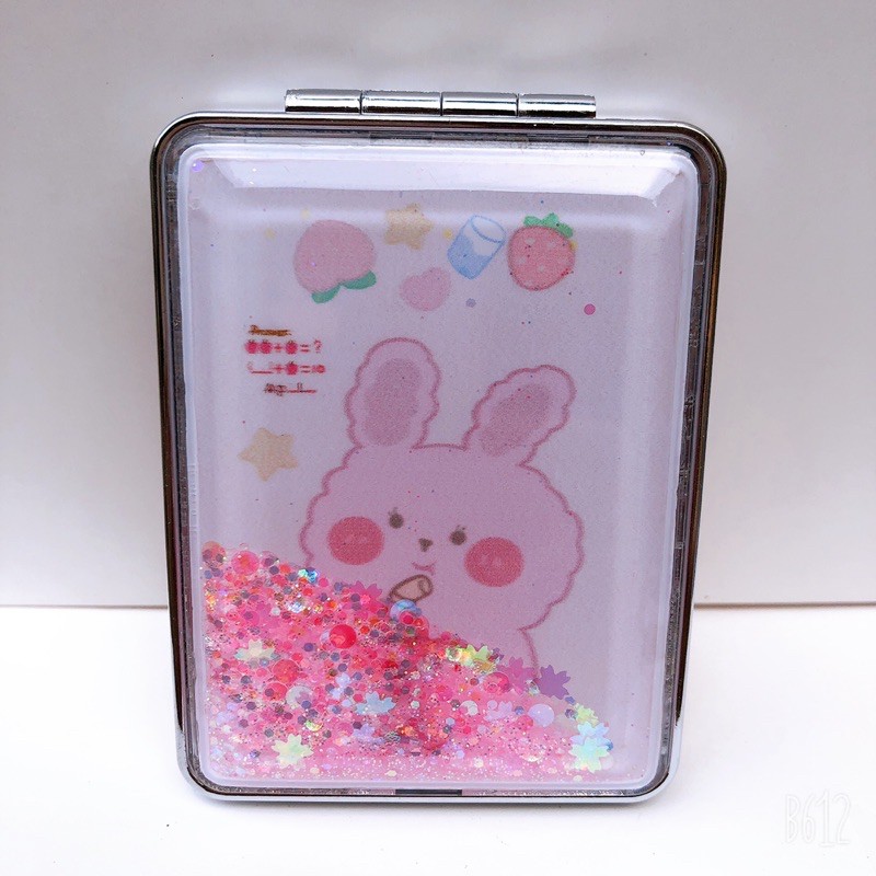 Gương 2 mặt mini bỏ bóp .