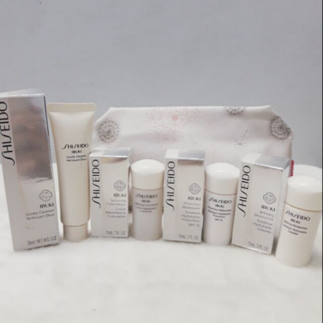 Set dưỡng da cao cấp Shiseido IBUKI