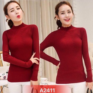 Aó len nữ _cardigan áo khoác len nữ cổ lọ AK13047