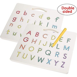 Magnetic Tablet Drawing Board Pad Toy Bead Writing Memo Board Learning Educational Kid Toy