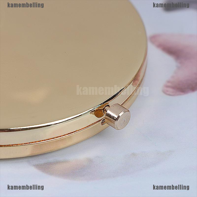 Gương Trang Điểm Gấp Gọn Bằng Hợp Kim Phong Cách Vintage