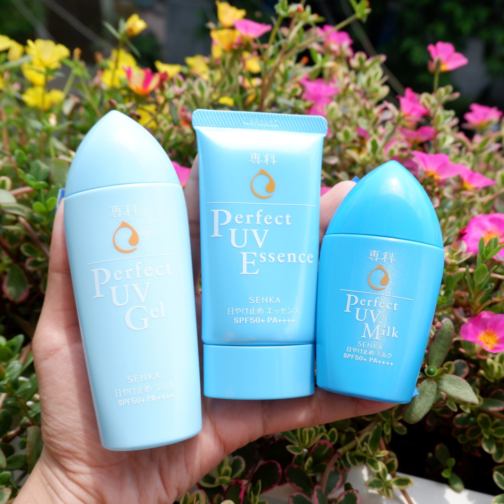  Kem Chống Nắng SENKA Perfect UV Essence SPF50+ PA++++ 50gr Npp Shoptido | BigBuy360 - bigbuy360.vn