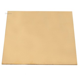 1 Tấm Đồng Hàn Mỏng 1mm * 100mm * 100mm