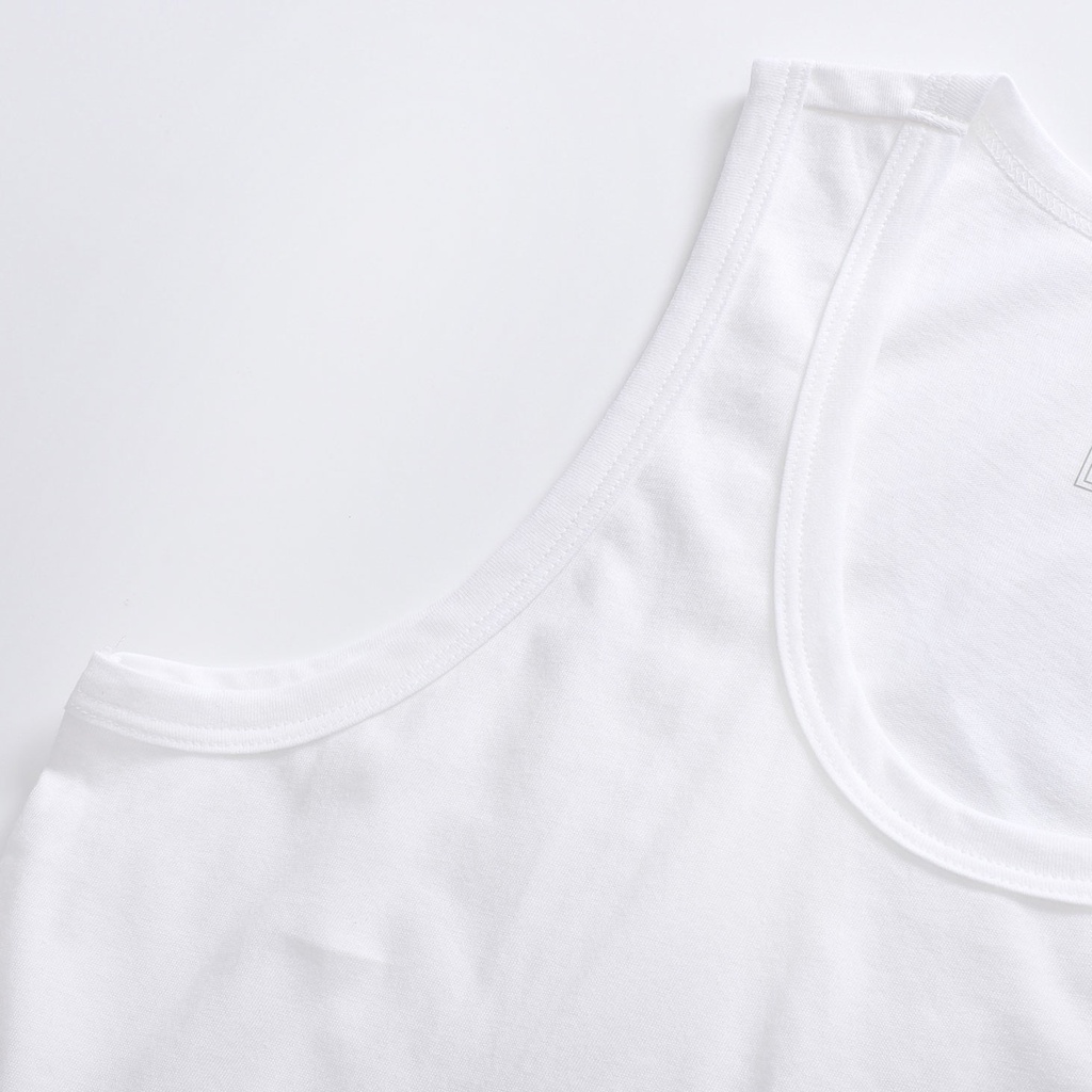 Áo Ba Lỗ Nam thun 3 Lỗ Trắng Trơn Lót trong Sơ Mi 100% Cotton Mềm Mịn Co Giãn Siêu Thấm Mồ Hôi Ramsey RSC_201.