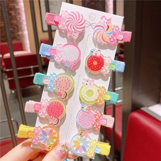 Kẹp tóc cho bé gái set 10 chiếc dễ thương cho bé