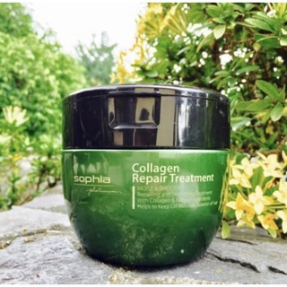 Kem hấp ủ tóc phục hồi hư tổn Collagen Sophia 450ml - hương nước hoa  độc đáo-[ chính hãng ]