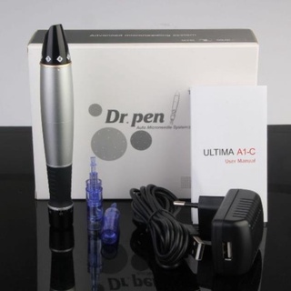 Máy phi kim, lăn kim Dr Pen A1-C đen bạc