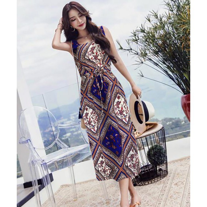 Đầm Váy Nữ Hoa Văn Thổ Cẩm - MHO31 | BigBuy360 - bigbuy360.vn
