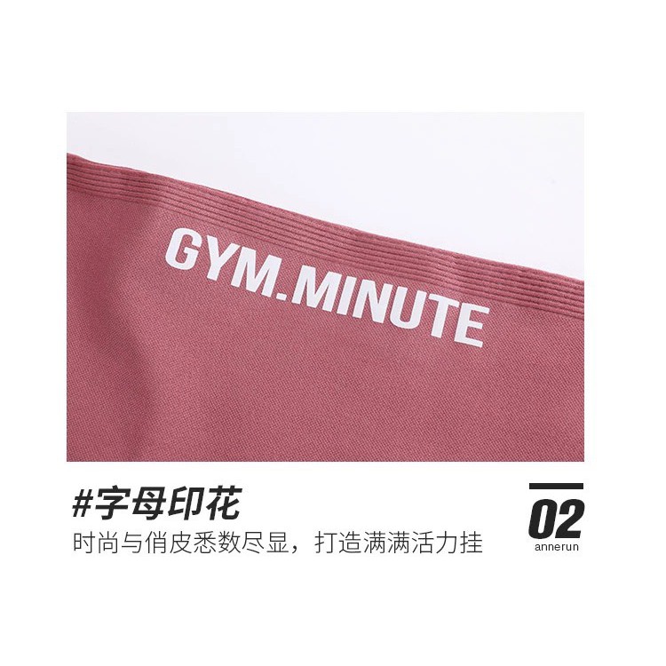 (QT14) Quần  Gym MINUTE Legging Thể Thao Lưng Cao Không Đường May hàng quảng châu cao cấp