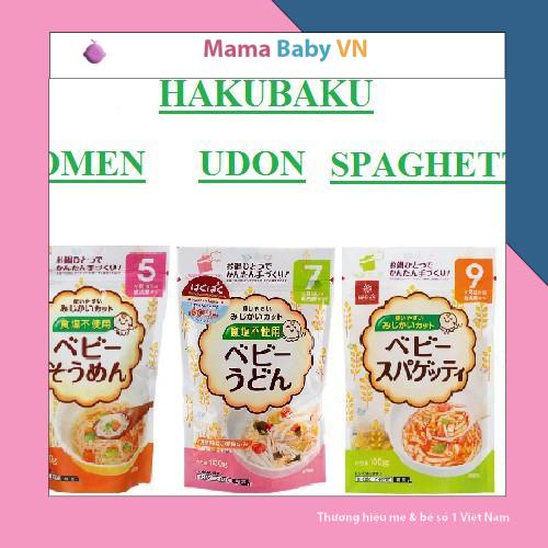 [Chính Hãng]   Mỳ Somen tách muối Hakubaku Nhật cho bé ăn dặm 5M 7M 9M date mới