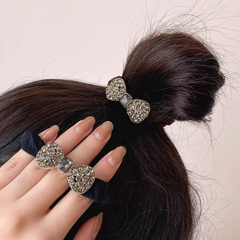 Lược Cài Tóc Tạo Kiểu Thắt Bím Đính Đá Lấp Lánh Thời Trang Mới Cho Nữ