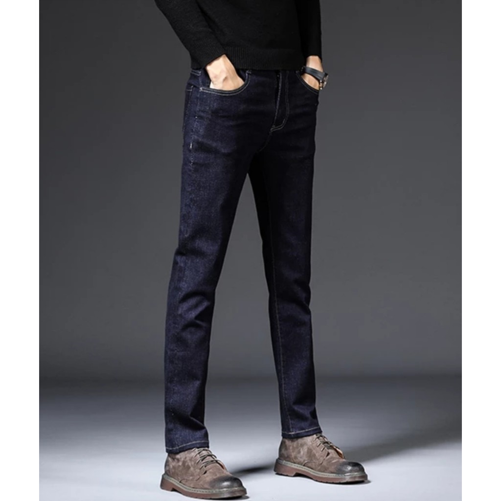 quần jean nam co giãn dáng côn cao | BigBuy360 - bigbuy360.vn