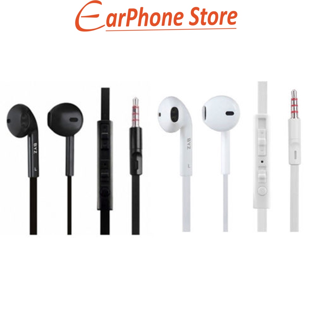 [ CHÍNH HÃNG ]Tai nghe nhét tai BYZ cao cấp cho Smart Phone S720( ĐEN ĐỎ)- Jack 3.5mm âm thanh cực êm, cực sống động